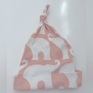 Milkbarn Organic Cotton Knotted Beanie Hat